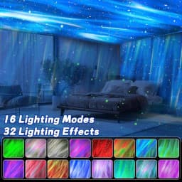 2025 Upgrade Astronaut Northern Lights Aurora Projector Night Light Spaceman For Kid Adult Gaming Room/Party/Home Decor