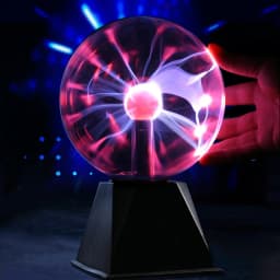 Novelty Magic Plasma Ball Light 220V LED Night Light 4/5/6/8 Inch Plasma Ball Touch Lamp Christmas Nightlight Kids Decor Gift
