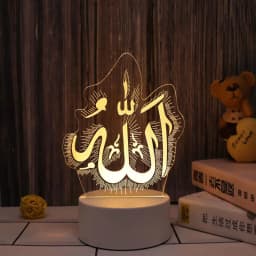 LED Night Light USB Power Muslim Festival Supplies EID Mubarak Ornaments Bedroom Home Decor Neon Lamp Ramadan Decorations 2026