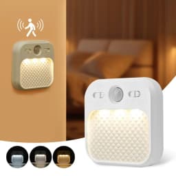 1-4 Pack Motion Sensor LED Night Light Rechargeable Cabinet Light For Bedroom Stairs Hallway Kitchen Closet Lights Wardrobe Lamp