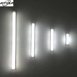 AITHEA Rechargeable LED Motion Sensor Night Light Under Cabinet Cordless Lamp for Kitchen Wardrobe Bedside Strip Bar Light