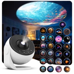 25 in 1 Bedroom Galaxy Projector Pro Home Planetarium Projector Pro Lamp 4K HD Star Projector Pro For Kids Adult Room Decoration