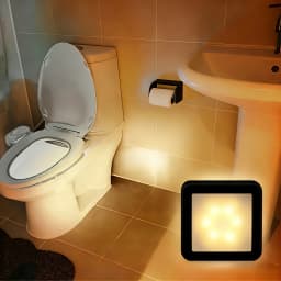 Intelligent Infrared Human Motion Sensing Nightlight Cupboard Bedroom Corridor Light Up At Night Easy to Install LED Night Light