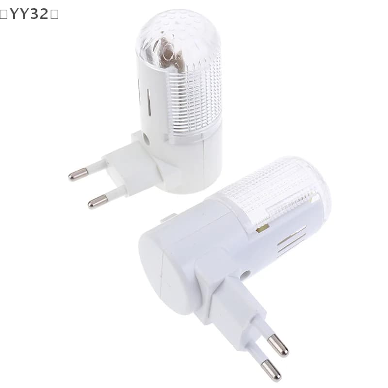 〔YY32〕 2 Pcs Emergency Light Wall Lamp Home Lighting LED Night Light EU Plug