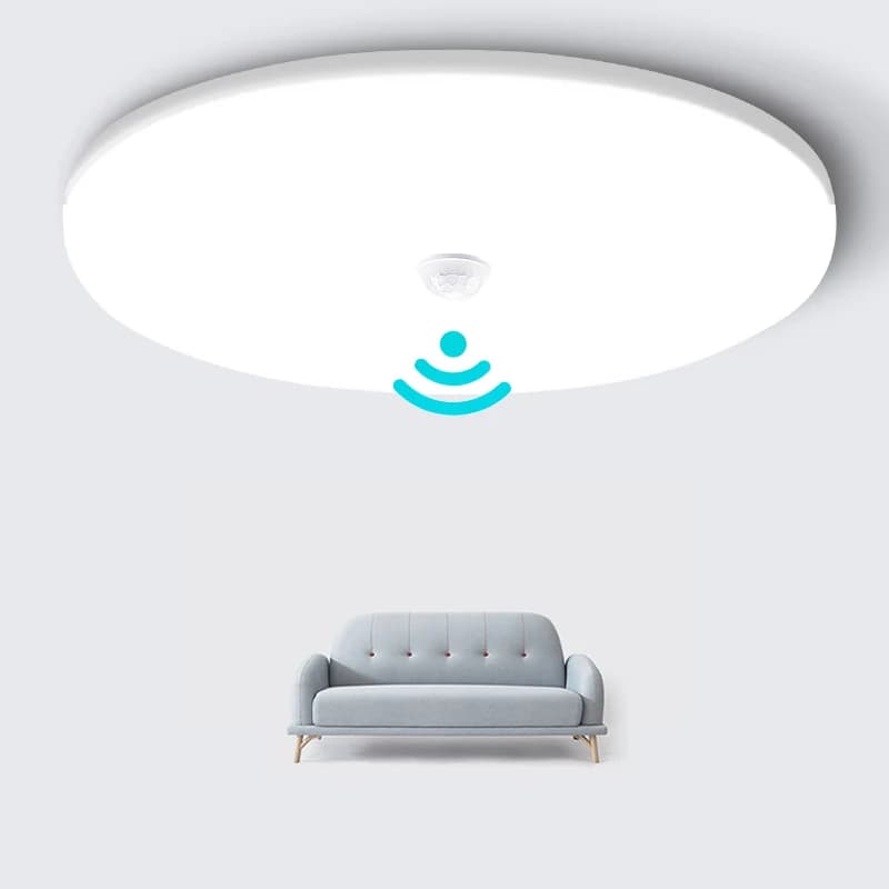 LED Lamp with Motion Sensor Ceiling Lights PIR Night Light Sensor Wall Lamps 110V 220V 18W 15/20/30/40W for Home Stairs Hallway