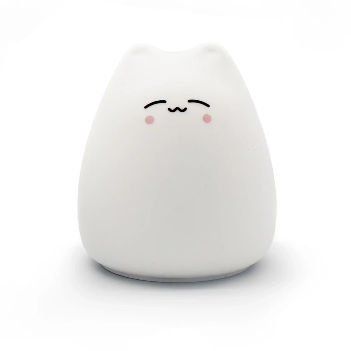 Touch Night Light Colorful Cat Silicone Animal Light Led lights Cartoon Silicone Lamp Bedroom decoration lights Bedside lighting