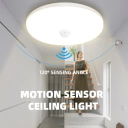Led Ceiling Lamp Motion Sensor Night Light 110V 220V Smart Ceiling Light Indoor for Living Room Bathroom Hallway Ceiling Lightin
