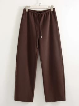 Autumn Burgundy Sweatpants Women Straight Leg Sport Pants Cotton Ladies Coffee Basic Joggers Wide Leg Women's Pants And Trousers