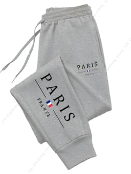 2025 New Hot Sale PARIS Jogger Pants for Women's Trousers High quality Autumn Winter Fleece Casual Sports Sweatpants Women Pants