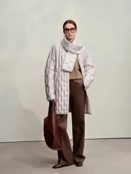 AMII Pants For Woman 2026 Winter New Minimalist Commuter PU Leather Loose Wide-leg Pants Casual Office Lady Trousers 12524063