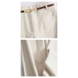 CGC Korean Fashion High Waist Loose Wide Leg Pants Women Woolen Trousers Simple Solid Straight Baggy Pants Casual Jogging Pants