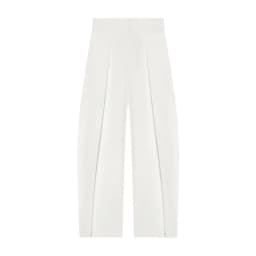 Spring 2026 Women's Commuter Balloon Pants Casual Trousers mid High Waist Zipper Fly Pleated Long Pants Fashionable New Arrival