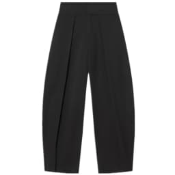 Spring 2026 Women's Commuter Balloon Pants Casual Trousers mid High Waist Zipper Fly Pleated Long Pants Fashionable New Arrival