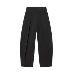 Spring 2026 Women's Commuter Balloon Pants Casual Trousers mid High Waist Zipper Fly Pleated Long Pants Fashionable New Arrival