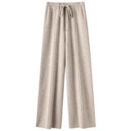 2026 Autumn Winter New  Women's High Waist Belted Pure Color Center Line Wide Leg Pants Casual Versatile Knitted Straight Leg...