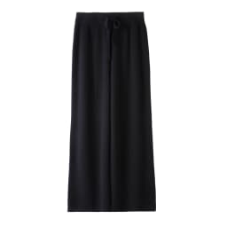2026 Autumn Winter New  Women's High Waist Belted Pure Color Center Line Wide Leg Pants Casual Versatile Knitted Straight Leg...