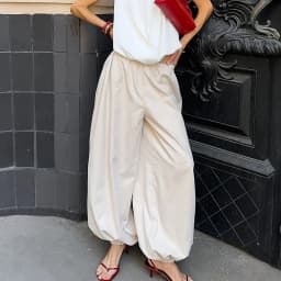 100% Cotton High Quality Women Casual High Waist Bloomers Long Pants Fashion Big Wide Leg Pants Women Clothes Trousers