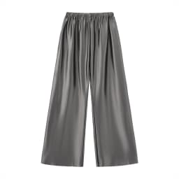 Satin Wide Leg Pants Long Floor Casual Pants Women's Summer