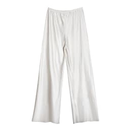 Satin Wide Leg Pants Long Floor Casual Pants Women's Summer