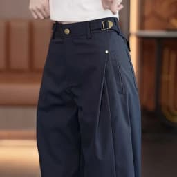 Army Green Wide-Leg Overalls Pants Women Spring Autumn 2026New Drape High Waist Trousers Loose Slim Narrow Straight Pants Female