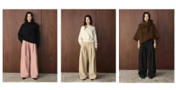 LANMREM 2025 Winter New Korean Fashion Woolen Pleated Wool Trousers Loose Slimming Warm Long Pants For Women