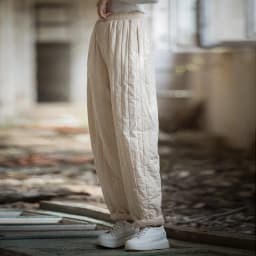 Johnature Women Vintage Plus Cotton Warm Straight Pants Elastic Waist Winter Trouser 2025 New Solid Color Women Casual Pants