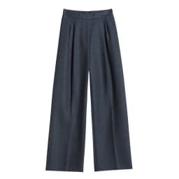 WOOL Autumn Slim High Waist Straight Women's Pants Casual Solid Color Loose Chic Female Wide Leg Pants Fashion Office Ladies
