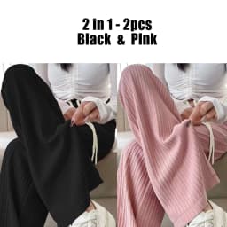 Summer Cool Ice Silk Straight Pants Women Fashion High Waist Wide Leg Trousers Female Solid Sagging Feeling Baggy Casual Pants