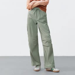 Semir Women Pants Wide 2026 Leg Knitted Loose Fit Elastic Waist Drawstring Urban Casual Everyday Style Soft Comfortable