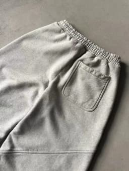 HOUZHOU Grey Vintage Y2k Women Sweatpants Harajuku Oversized Wide Leg American Style Man Pants Baggy Streetwear Hip Hop Trousers