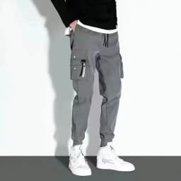 Hot Big Pockets Cargo Pants Women High Waist Loose Streetwear Baggy Tactical Trouser Fashion Hip Hop Joggers Trousers Female