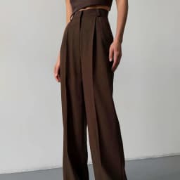 Wolfeel 2026 Women's Wide Leg Pants with European and American Style Casual Loose Pants Suitable for Business and Casual Wear