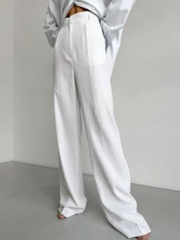 Wolfeel 2026 Women's Wide Leg Pants with European and American Style Casual Loose Pants Suitable for Business and Casual Wear