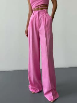 Wolfeel 2026 Women's Wide Leg Pants with European and American Style Casual Loose Pants Suitable for Business and Casual Wear