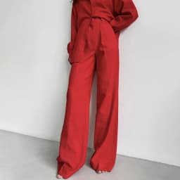 Wolfeel 2026 Women's Wide Leg Pants with European and American Style Casual Loose Pants Suitable for Business and Casual Wear