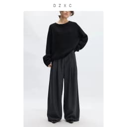 Naples Wide-Leg Pants Women's Wool Trousers Casual Suit Pants 2026 Spring and Autumn New Style
