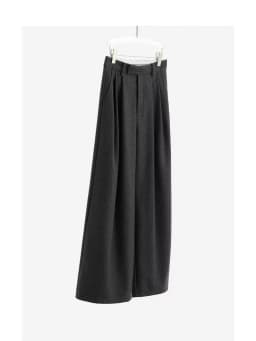 Naples Wide-Leg Pants Women's Wool Trousers Casual Suit Pants 2026 Spring and Autumn New Style