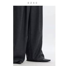 Naples Wide-Leg Pants Women's Wool Trousers Casual Suit Pants 2026 Spring and Autumn New Style
