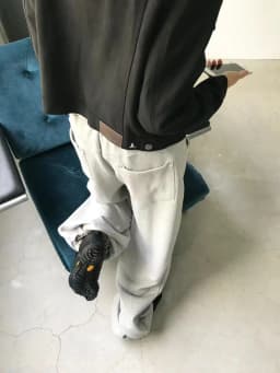 Unique SEI Korean Style Street Loose Casual Pure Color Slimming Versatile Loose Fit Shape Sweatpants High Waist Elastic Waist...