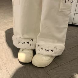 Y2K Japanese Kawaii Full Length Pants Women Cartoon Pattern Casual Trousers Harajuku Aesthetic Subculture Autumn Sweatpants