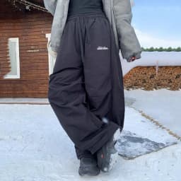 Lucyever American Vintage Y2K Wide Leg Trousers Women Winter Thicken Plus Velvet Warm Pants Female High Waist Baggy Sweatpants