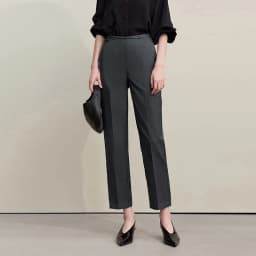 Amii Women's Nine-point Pants 2026 Autumn New Commuter Thin Belt Solid Color Pants Casual Versatile Trousers For Woman 12621059