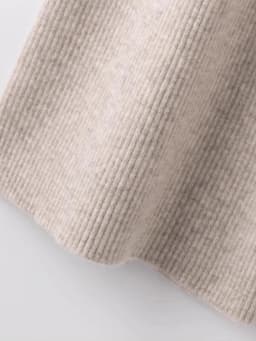 Cashmere Knitted Wide-leg Pants Women's Autumn Glutinous Rice High Waist Drape Straight Casual Mopping Towel Pants Thickened