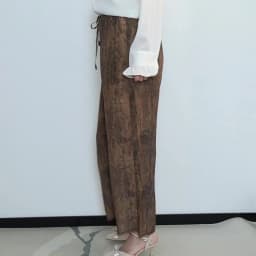 100% Natural Mulberry Silk Crepe De Chine Elastic Waist Loose High Waist Women's Versatile Summer Casual Wide Leg Pants