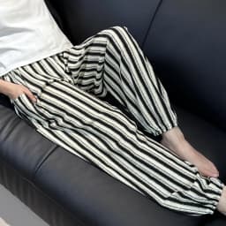 Cool Summer New Silk Cotton Spwear Loose Women's Wide Leg Pants Home Wear Floral Print Heat Resistant Comfortable Casual T...