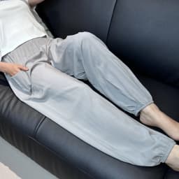 Cool Summer New Silk Cotton Spwear Loose Women's Wide Leg Pants Home Wear Floral Print Heat Resistant Comfortable Casual T...