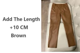 Cargo Pants Women 2026 New Korean Fashion Spring Autumn Genuine Leather Trousers Women Streetwear