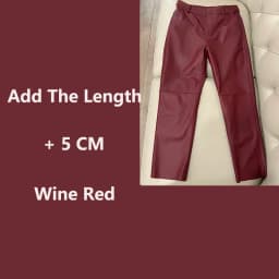 Cargo Pants Women 2026 New Korean Fashion Spring Autumn Genuine Leather Trousers Women Streetwear