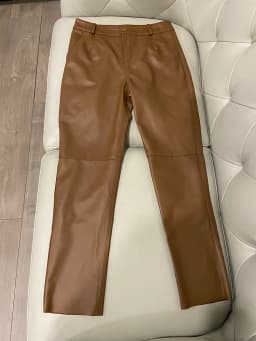 Cargo Pants Women 2026 New Korean Fashion Spring Autumn Genuine Leather Trousers Women Streetwear