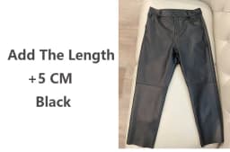 Cargo Pants Women 2026 New Korean Fashion Spring Autumn Genuine Leather Trousers Women Streetwear